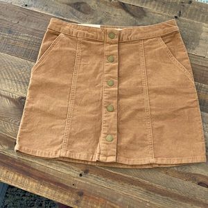 Altar’d State NWT corduroy skirt sz XS